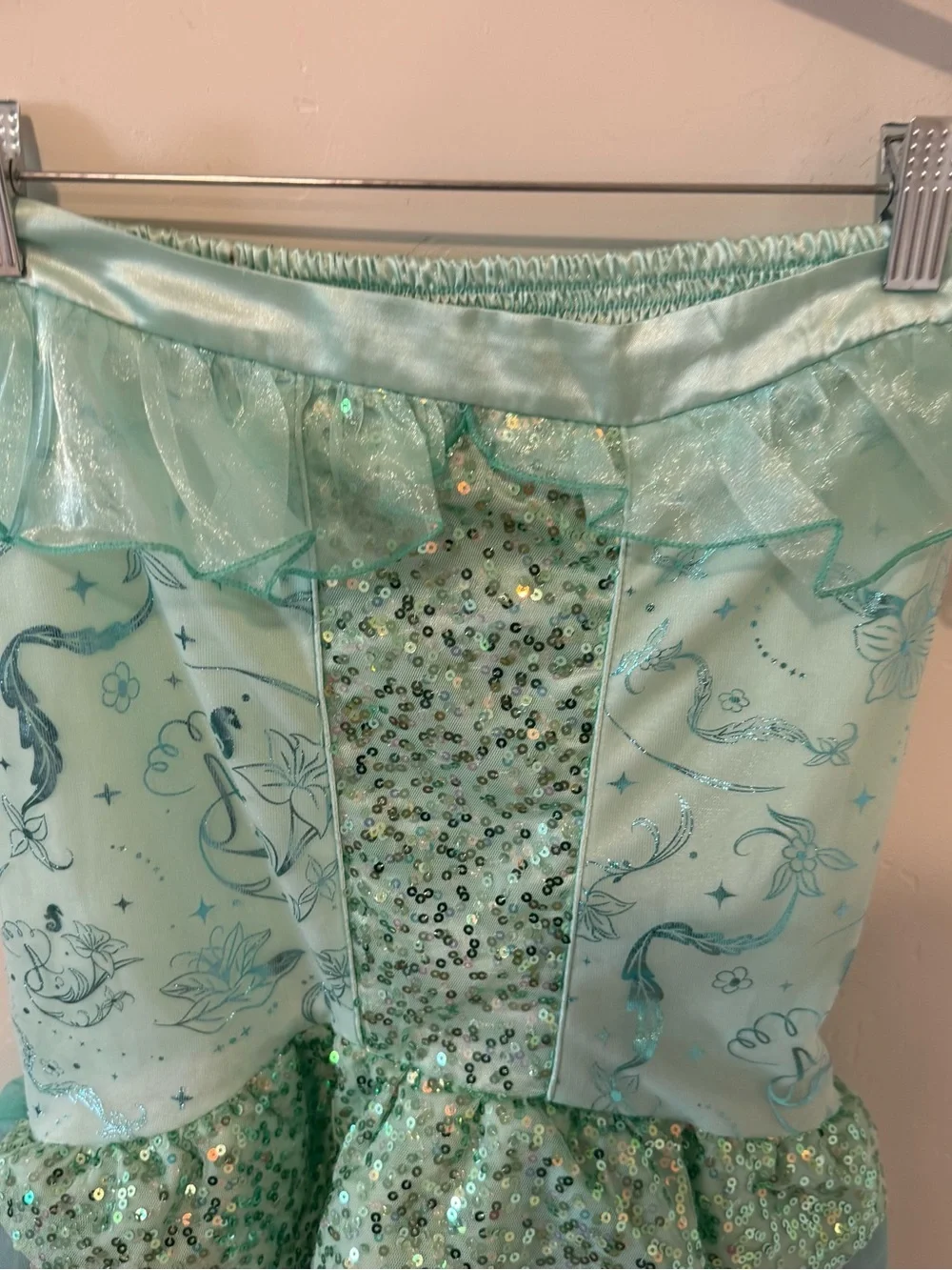 Disney The Little Mermaid Dress-Up Costume Girls 13/14 Strapless Ariel Halloween